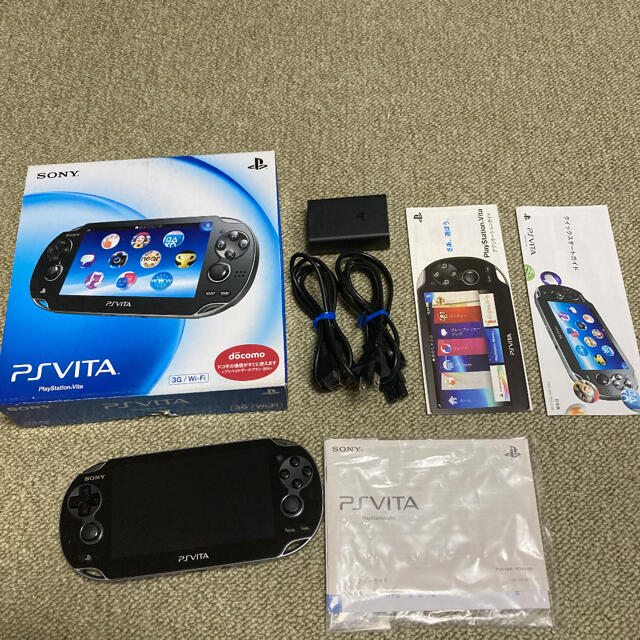 PlayStation Vita - PlayStation®Vita クリスタル・ブラック 3G/Wi-Fi