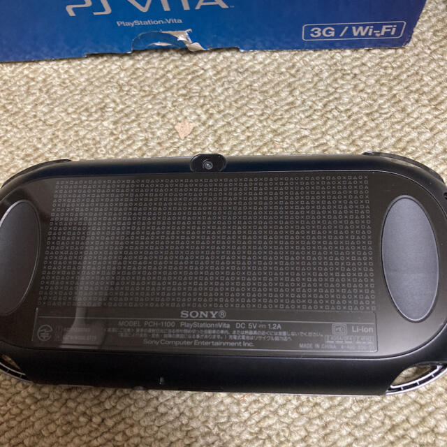 PlayStation Vita   PlayStation®Vita クリスタル・ブラック 3G/Wi Fi