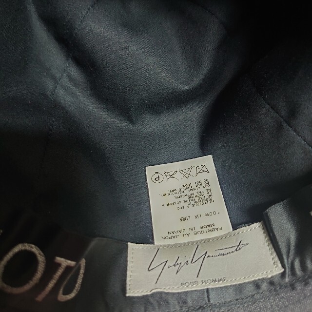 Yohji Yamamoto(ヨウジヤマモト)のヨウジヤマモト フェドラハット メンズの帽子(ハット)の商品写真