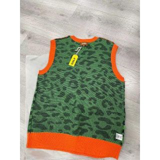 Supreme - GOLF WANG ヒョウ柄 タンクトップ L ベスト knit vestの通販