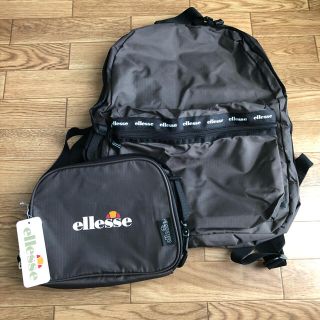 エレッセ(ellesse)のellesse リュック＆ポーチ　茶色(リュック/バックパック)