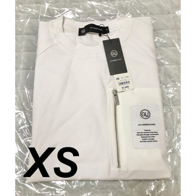 GU(ジーユー)のGU UNDERCOVER スーパービッグジップポケットT XS メンズのトップス(Tシャツ/カットソー(半袖/袖なし))の商品写真