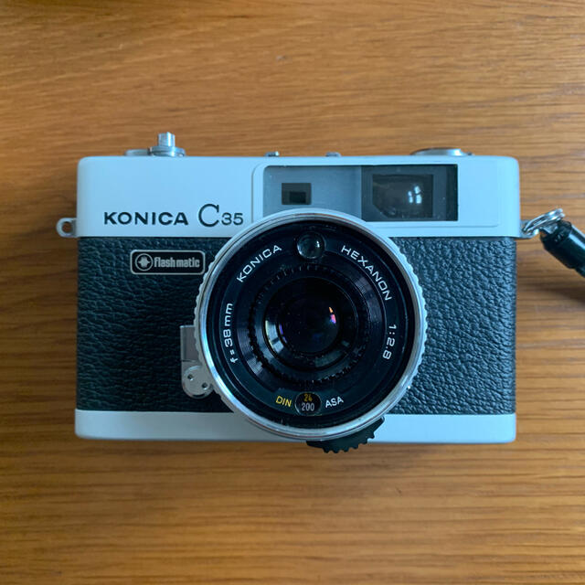 完動品 撮影確認済みコニカ Konica C35 Flashmatic 整備済み