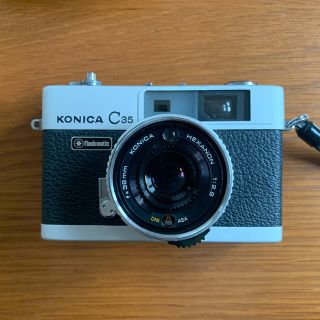 完動品　撮影確認済みコニカ Konica C35 Flashmatic 整備済み(フィルムカメラ)