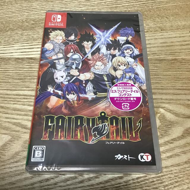 FAIRY TAIL Switch エンタメ/ホビーのゲームソフト/ゲーム機本体(家庭用ゲームソフト)の商品写真