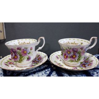 ロイヤルアルバート(ROYAL ALBERT)のロイヤル・アルバート カップ&ソーサー2客(グラス/カップ)