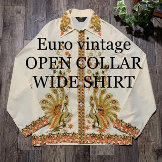 トーガ(TOGA)のEuro vintage OPEN COLLAR WIDE SHIRT セール中(シャツ)