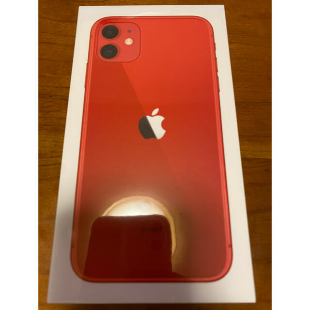 iPhone 11 (PRODUCT)RED 64 GB SIMフリー