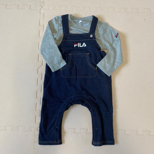 FILA(フィラ)の＊ゆた様＊ サロペット　FILA 90cm 2点セット キッズ/ベビー/マタニティのキッズ服男の子用(90cm~)(パンツ/スパッツ)の商品写真