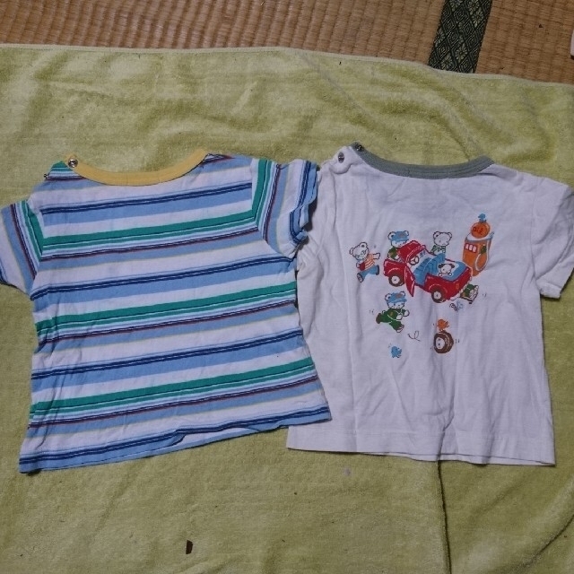 familiar(ファミリア)のファミリア tシャツ 90cm 2枚 キッズ/ベビー/マタニティのキッズ服男の子用(90cm~)(Tシャツ/カットソー)の商品写真