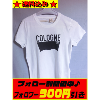 リーバイス(Levi's)のリーバイス ドイツ地名ロゴＴシャツ COLOGNE（ケルン） ホワイト Sサイズ(Tシャツ/カットソー(半袖/袖なし))