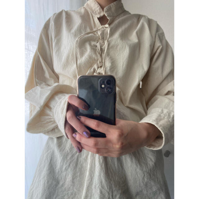 Lochie(ロキエ)のvintage linen shirt レディースのトップス(シャツ/ブラウス(長袖/七分))の商品写真