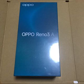 オッポ(OPPO)の【新品,未開封】Oppo Reno3 A   dual simアンドロイドスマホ(スマートフォン本体)