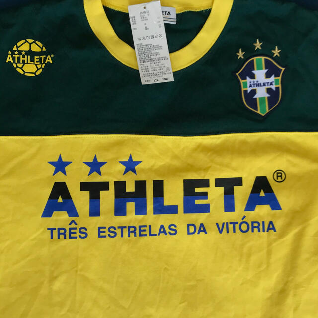 ATHLETA(アスレタ)の新品未使用　タグ付き　アスレタ　tシャツ   Ｌサイズ　サッカー　フットサル スポーツ/アウトドアのサッカー/フットサル(ウェア)の商品写真