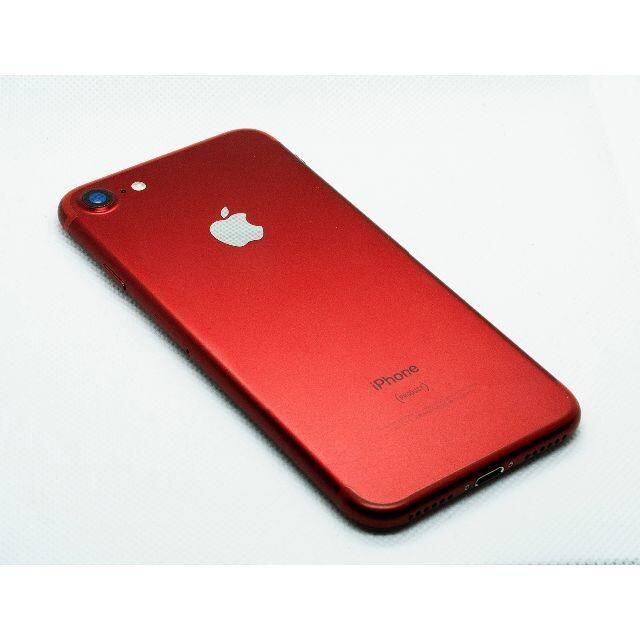 値下げ iPhone7 レッド PRODUCT RED 128G SIMフリー128GB