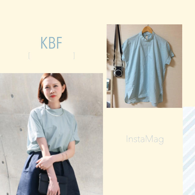 KBF(ケービーエフ)の◎KBF 美品 レディースのトップス(シャツ/ブラウス(半袖/袖なし))の商品写真