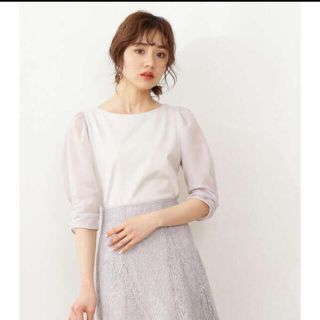 プロポーションボディドレッシング(PROPORTION BODY DRESSING)のあけ様専用* 6分袖シアースリーブTシャツ　(シャツ/ブラウス(長袖/七分))