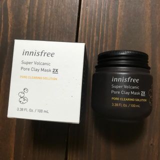 イニスフリー(Innisfree)のinnisfree スーパーヴォルカニック クレイムースマスク 2Xイニスフリー(パック/フェイスマスク)