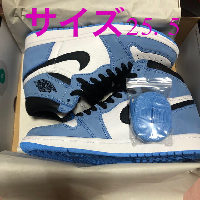 nike air jordan1 ユニバーシティブルー サイズ25.5