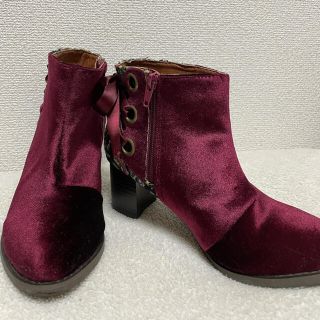 アクシーズファム(axes femme)のaxes femme バックリボンパンプス(ハイヒール/パンプス)