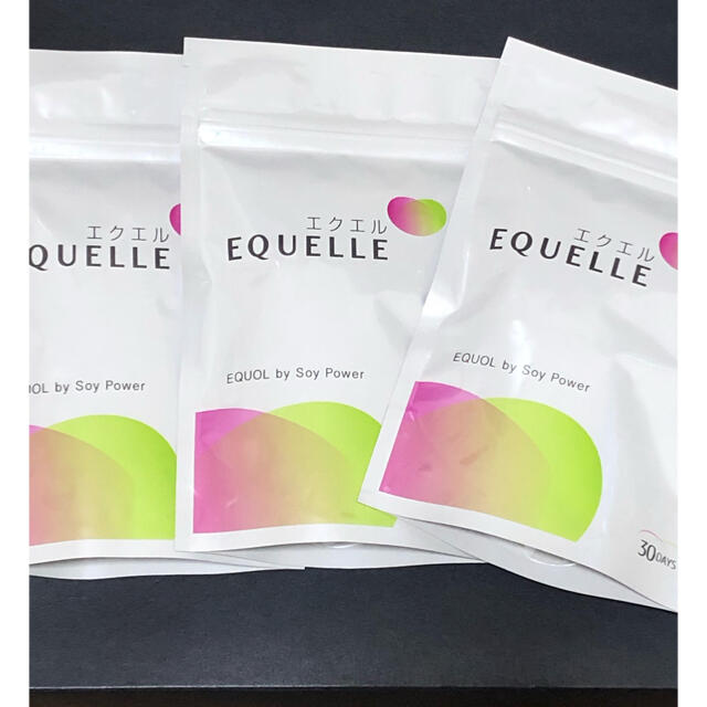 大塚製薬　EQUELLE エクエル　3袋