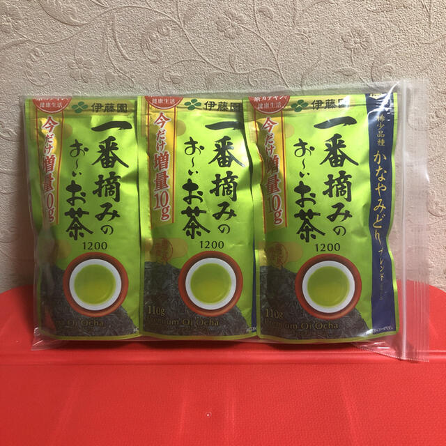 伊藤園(イトウエン)の伊藤園　一番摘みのお〜いお茶1200 10g増量品 食品/飲料/酒の飲料(茶)の商品写真