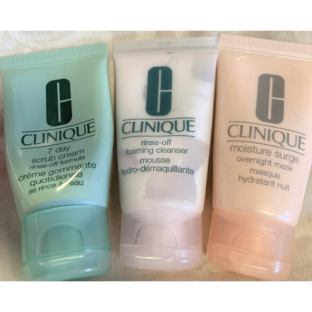 CLINIQUE(クリニーク)のクリニーク　スクラブ洗顔、クレンジング、保湿クリーム コスメ/美容のスキンケア/基礎化粧品(フェイスクリーム)の商品写真