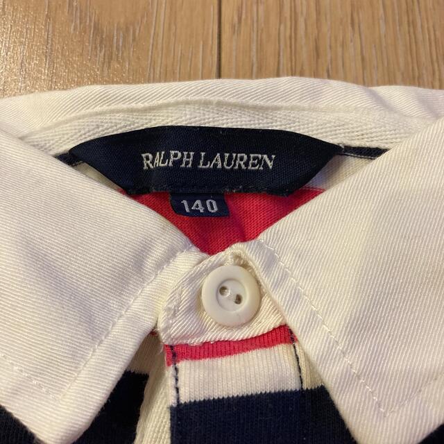 Ralph Lauren(ラルフローレン)のラルフローレン　140 長袖ポロシャツ キッズ/ベビー/マタニティのキッズ服女の子用(90cm~)(Tシャツ/カットソー)の商品写真