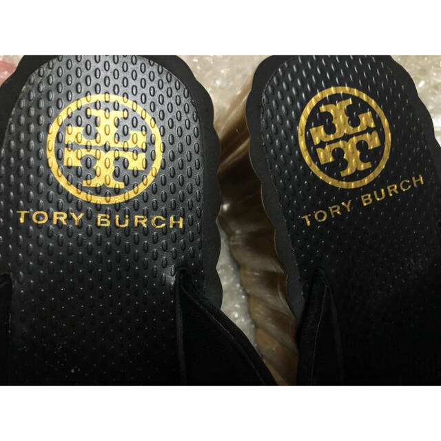 Tory Burch(トリーバーチ)のトリーバーチ ゴールドソール 厚底 サンダル 値下げ レディースの靴/シューズ(サンダル)の商品写真