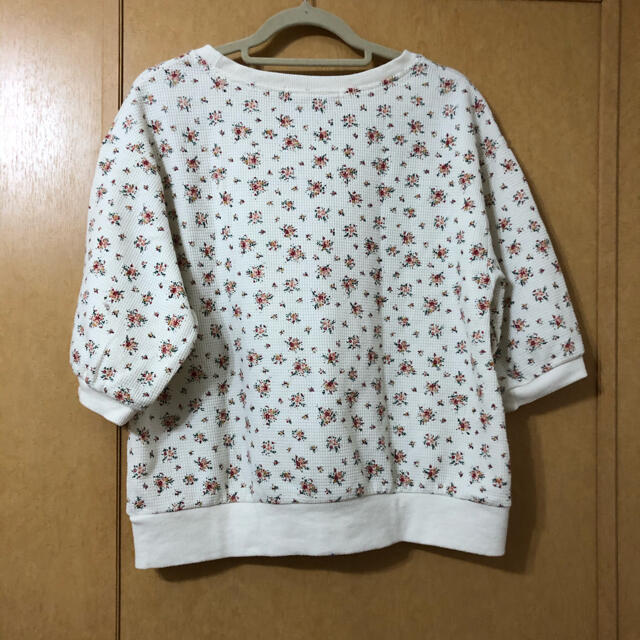 RETRO GIRL(レトロガール)のレトロガール　花柄ワッフルTシャツ レディースのトップス(Tシャツ(半袖/袖なし))の商品写真