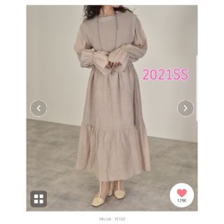 ダブルクローゼット(w closet)の【2021SS】Wcloset　ワンピース(ロングワンピース/マキシワンピース)