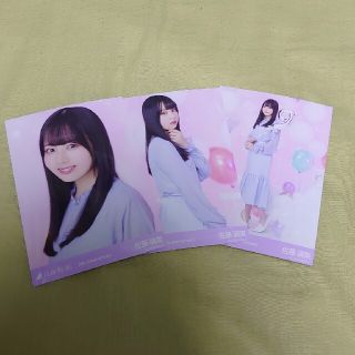 ノギザカフォーティーシックス(乃木坂46)の乃木坂46 生写真 佐藤璃果 3種コンプ (アイドルグッズ)