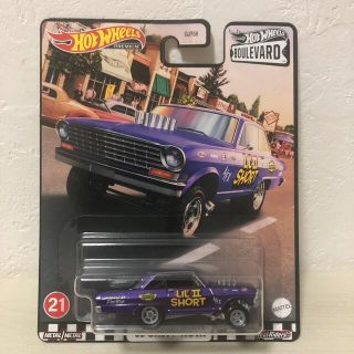 ホットウィール ブールヴァード　‘63 CHEVY NOVA(ミニカー)