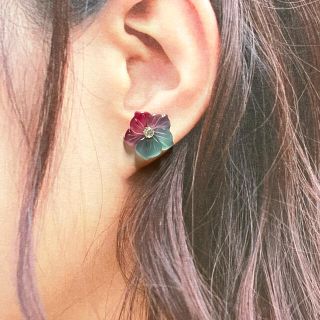 フラワーピアス 01(ピアス)