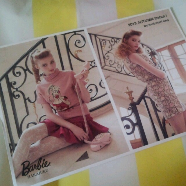 Barbie(バービー)のBarbieポストカード その他のその他(その他)の商品写真