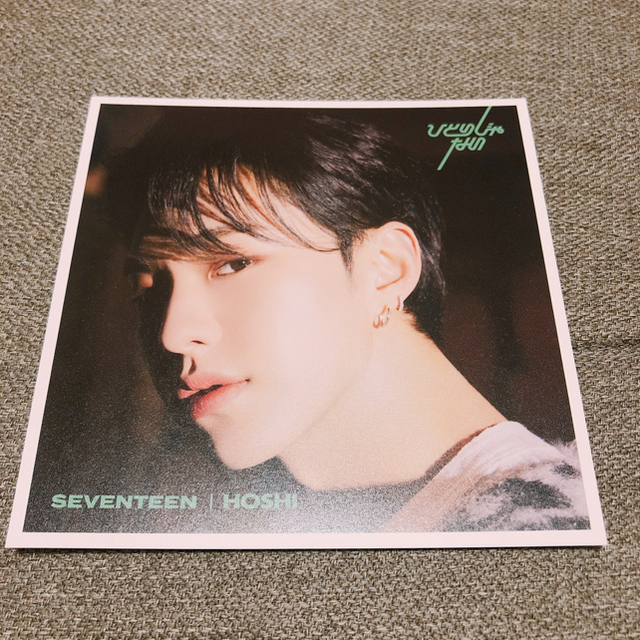 SEVENTEEN(セブンティーン)のSEVENTEEN エントリーカード ホシ エンタメ/ホビーのタレントグッズ(アイドルグッズ)の商品写真