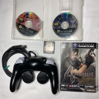 シルバー/レッド 【メンテ清掃済み】GC ゲームキューブ ブラック