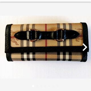 バーバリー(BURBERRY)のバーバリー　レディース　長財布　中古(財布)