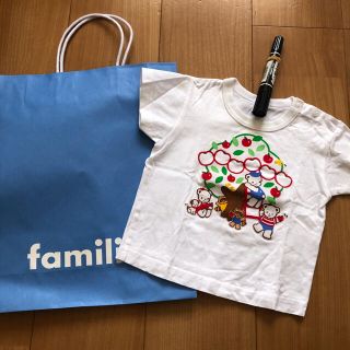 ファミリア(familiar)のファミリアおはなしTシャツ80(Ｔシャツ)