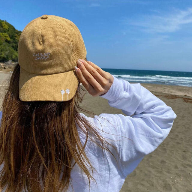 サーフブランド☆LUSSO SURF コーデュロイキャップ 帽子 RVCA