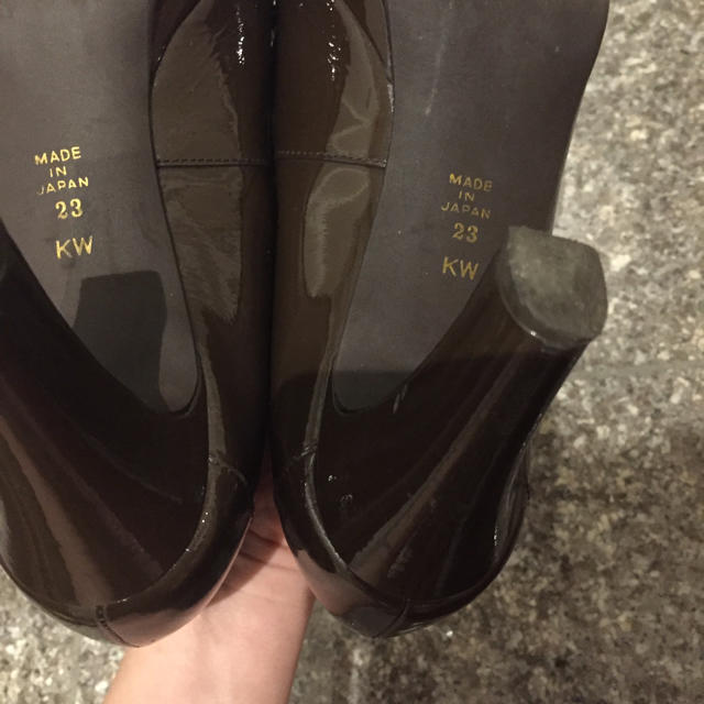 DIANA(ダイアナ)のダイアナ 23センチ ダークブラウン レディースの靴/シューズ(ハイヒール/パンプス)の商品写真