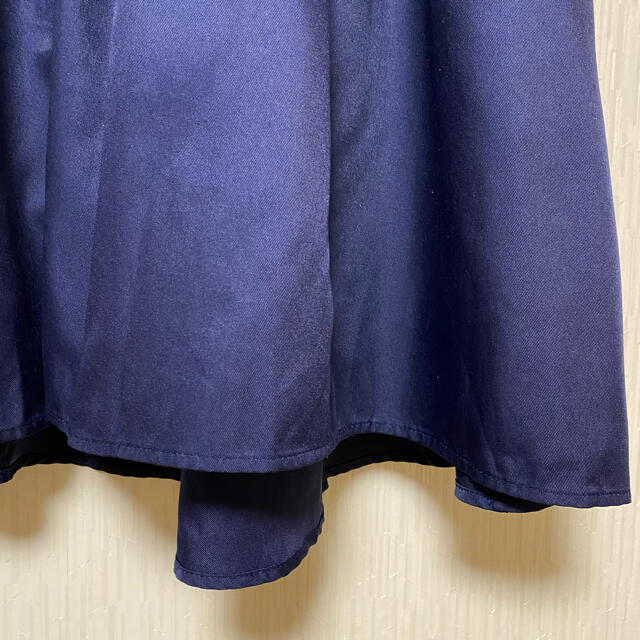 CECIL McBEE(セシルマクビー)のセシルマクビー　ウエストリボン付きフレアースカート レディースのスカート(ひざ丈スカート)の商品写真