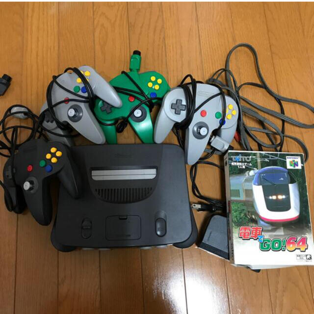 NINTENDO 64(ニンテンドウ64)のニンテンドー64 電車でGO エンタメ/ホビーのゲームソフト/ゲーム機本体(家庭用ゲーム機本体)の商品写真