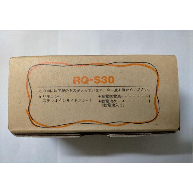 Panasonic カセットプレーヤー RQ-S30 【新品未使用品・希少品】 7