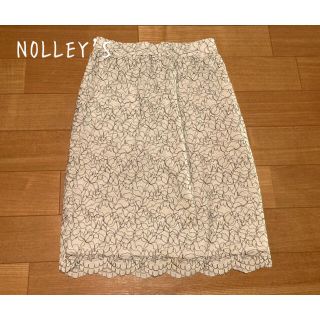 ノーリーズ(NOLLEY'S)のNOLLEY'S レーススカート♡(ひざ丈スカート)