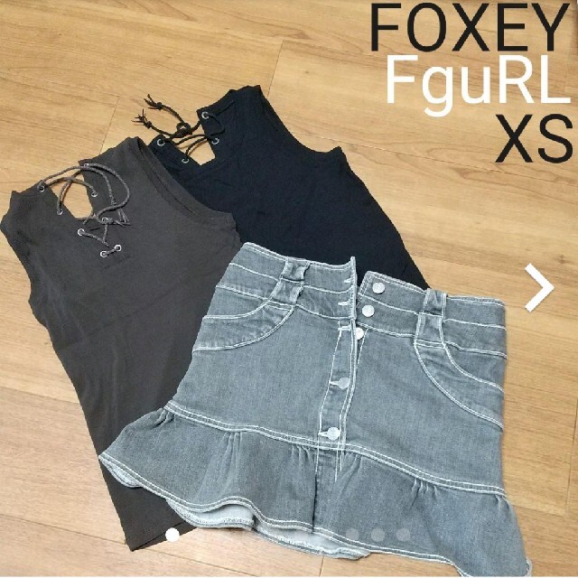 FOXEY(フォクシー)のFOXEY エフガール スカートのみ。 レディースのスカート(ミニスカート)の商品写真