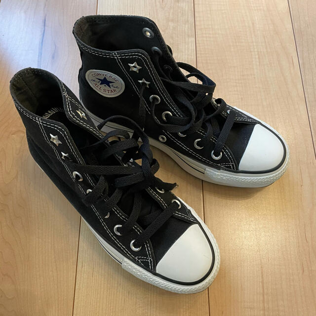 CONVERSE(コンバース)のCONVERSE コンバース チャックテイラー 厚底 23cm ハイカット レディースの靴/シューズ(スニーカー)の商品写真