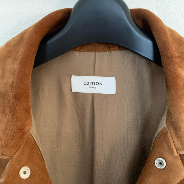 Edition(エディション)のエディション　スエードブルゾン メンズのジャケット/アウター(ブルゾン)の商品写真