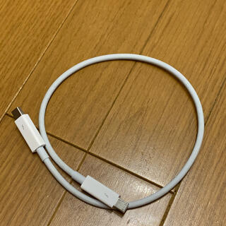 アップル(Apple)のApple Thunderbolt Cable サンダーボルト ケーブル0.5m(PC周辺機器)