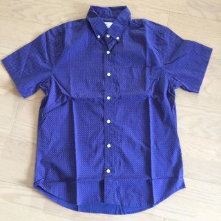 ギャップ(GAP)のメンズ 半袖シャツブラウス 水玉 新品(シャツ)